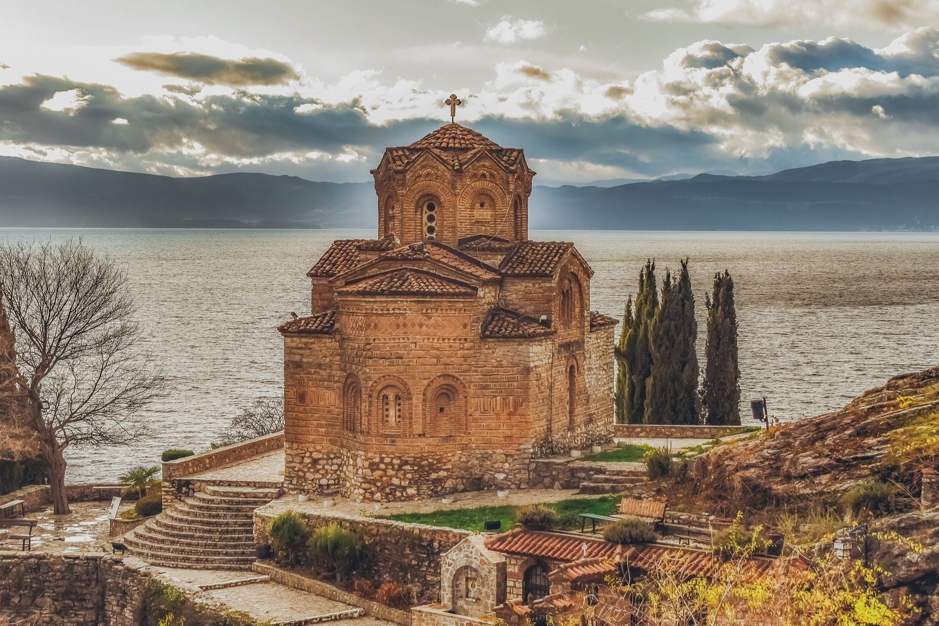 Kerk van Sint Johannes aan het meer van Ohrid