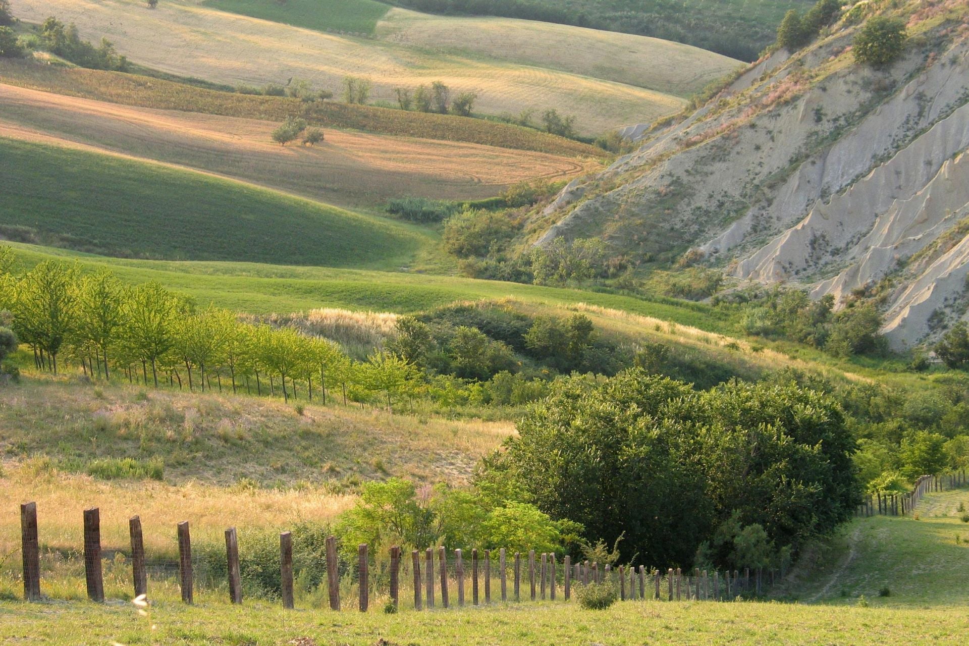 Le Marche is een ideale regio om veel te wandelen en fietsen met routes in de natuur