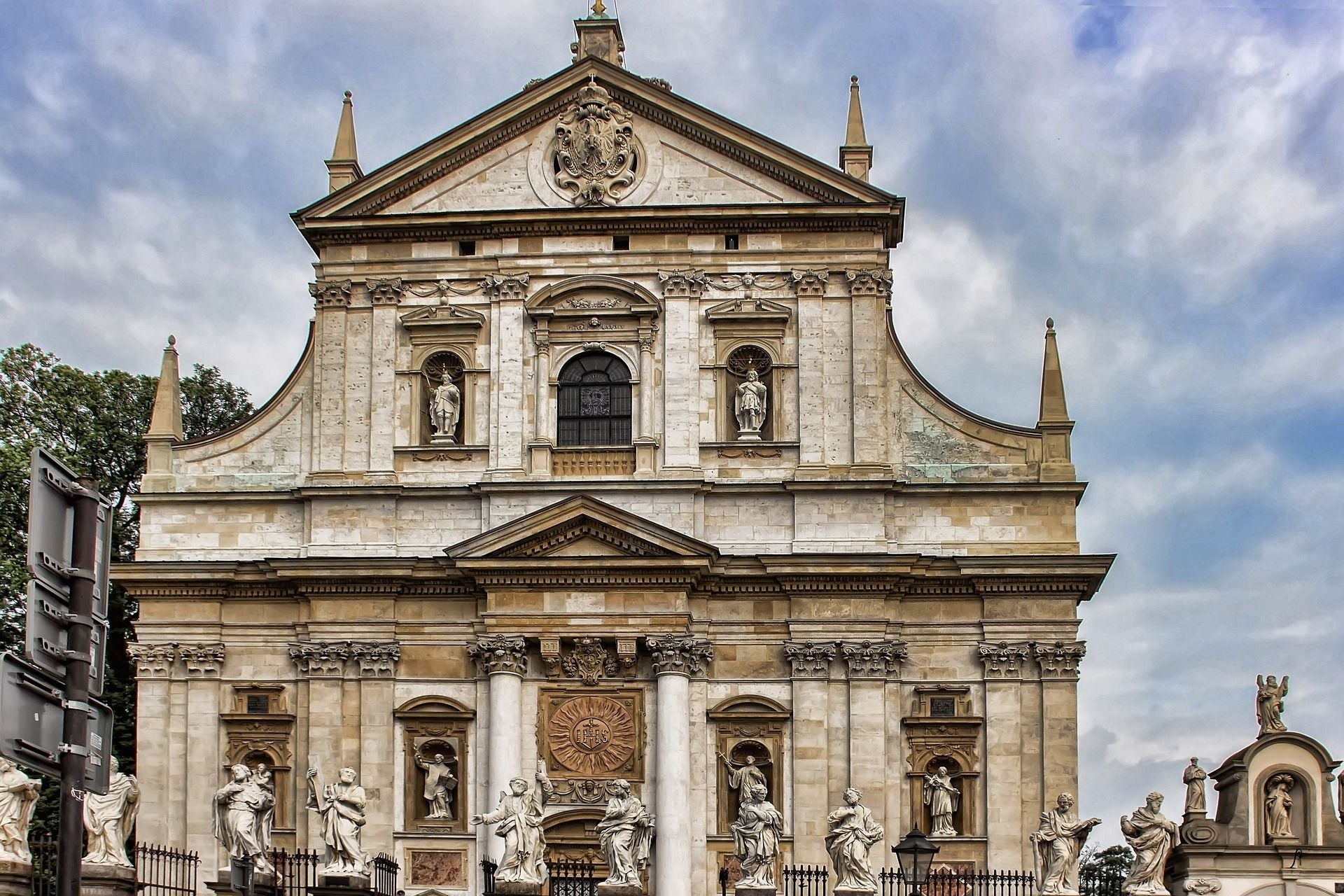 Sint Petrus en Paulus kerk in Krakau, Polen
