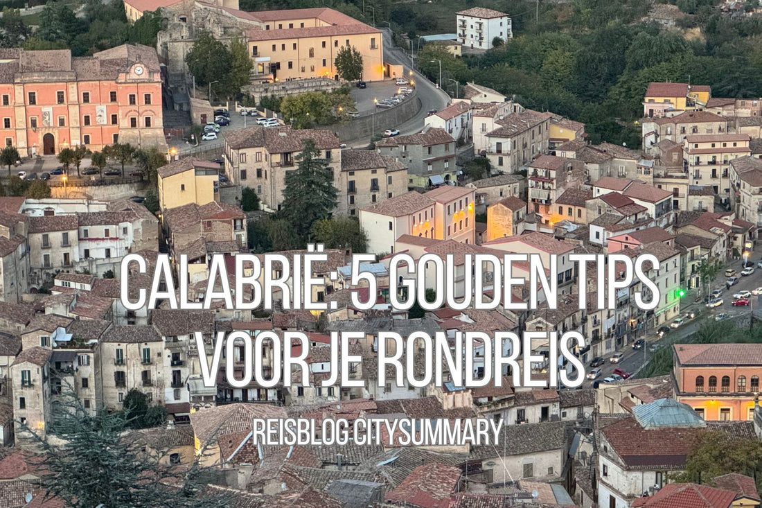 Voorpagina CitySummary reisblog Calabrië
