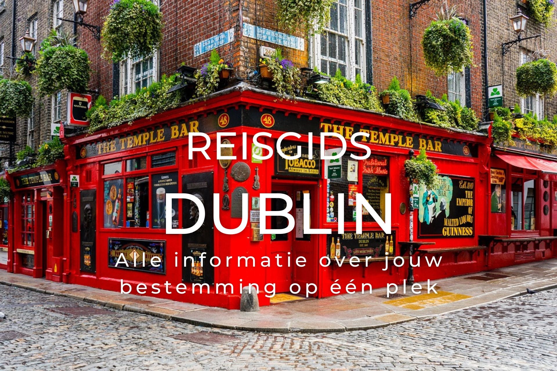 Voorpagina van de digitale reisgids Dublin met tips en hidden gems