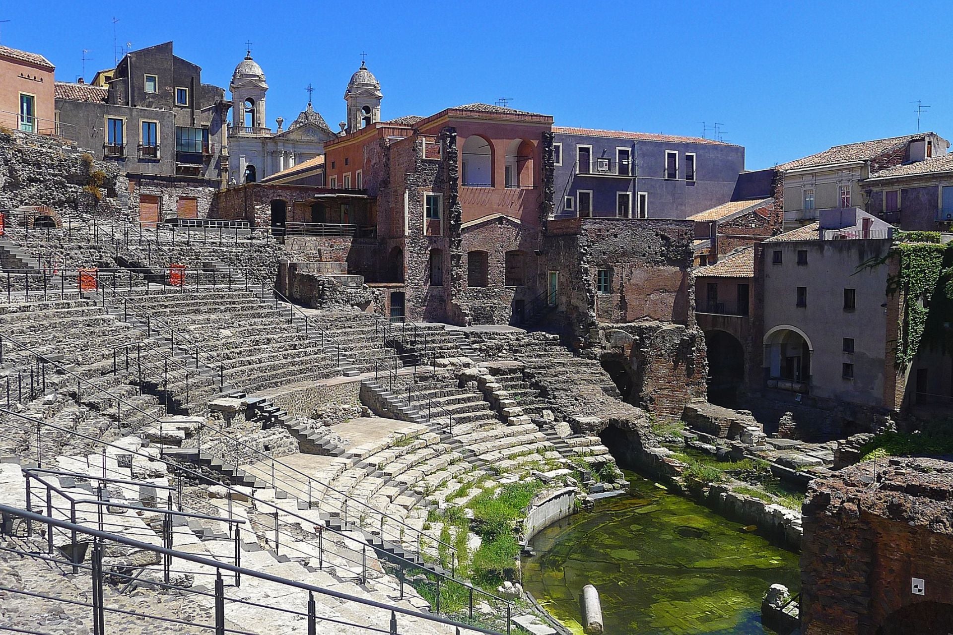Het Romeinse Amfitheater in Catania